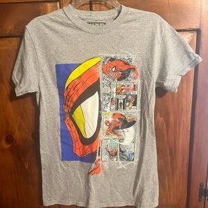 Gray Spider-Man Graphic T-Shirt